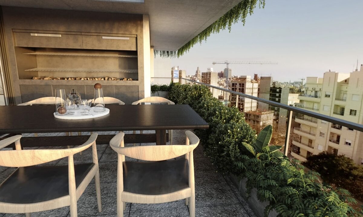 Parrillero en Terraza